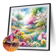 Load image into Gallery viewer, Diamond Painting - Full Square - spring garden (40*40CM)
