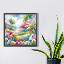 Load image into Gallery viewer, Diamond Painting - Full Square - spring garden (40*40CM)
