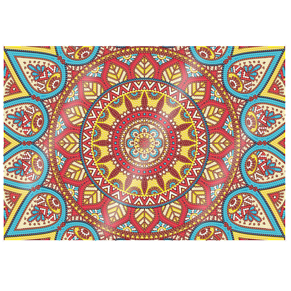 Diamond Painting Placemat Mandala Pattern DIY Diamond Art Placemat for Beginners