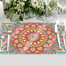 Load image into Gallery viewer, Diamond Painting Placemat Mandala Pattern DIY Diamond Art Placemat for Beginners
