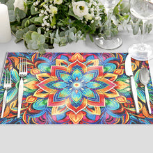 Load image into Gallery viewer, Diamond Painting Placemat Mandala Pattern DIY Diamond Art Placemat for Beginners
