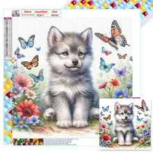 Load image into Gallery viewer, Diamond Painting - Full Square - wolfdog (40*40CM)
