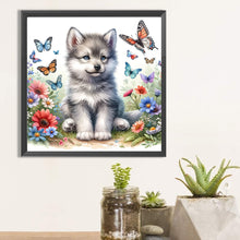 Load image into Gallery viewer, Diamond Painting - Full Square - wolfdog (40*40CM)
