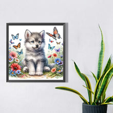 Load image into Gallery viewer, Diamond Painting - Full Square - wolfdog (40*40CM)
