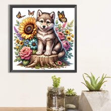 Load image into Gallery viewer, Diamond Painting - Full Square - husky (40*40CM)
