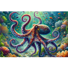 Load image into Gallery viewer, Diamond Painting - Full Square - Marine life¡¤octopus (40*60CM)
