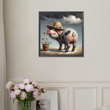 Load image into Gallery viewer, Diamond Painting - Full Square - piggy (30*30CM)

