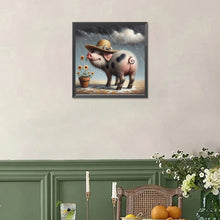 Load image into Gallery viewer, Diamond Painting - Full Square - piggy (30*30CM)
