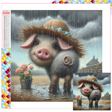 Load image into Gallery viewer, Diamond Painting - Full Square - piggy (30*30CM)

