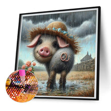 Load image into Gallery viewer, Diamond Painting - Full Square - piggy (30*30CM)
