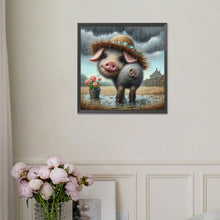 Load image into Gallery viewer, Diamond Painting - Full Square - piggy (30*30CM)
