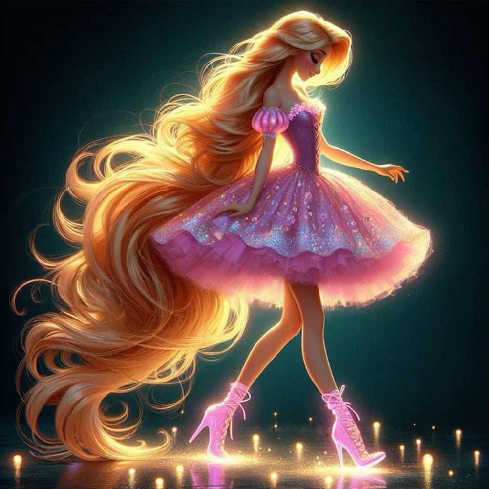 Diamond Painting - Full Round - Disney Princess Pellegrino (40*40CM)