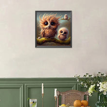 Load image into Gallery viewer, Diamond Painting - Full Square - owl (30*30CM)
