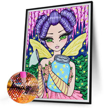 Load image into Gallery viewer, Diamond Painting - Full Round - firefly girl (30*40CM)
