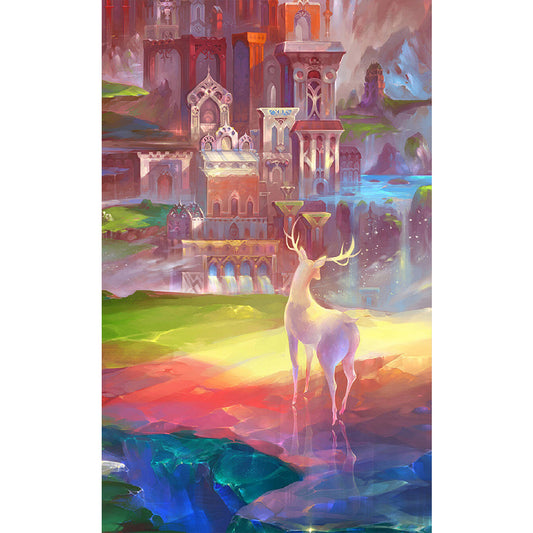 Diamond Painting - Full Round - fantasy landscape (30*50CM)