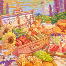 Load image into Gallery viewer, AB Diamond Painting - Full Round - summer picnic (40*40CM)
