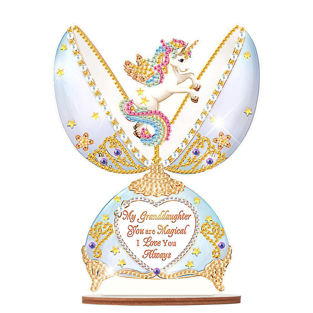 Special Shaped Princess Diamond Painting Desktop Decorations Bedroom Table Decor