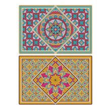Load image into Gallery viewer, 2Pcs Mandala Diamond Painting Placemat Rectangular Diamond Dot Kits for Home
