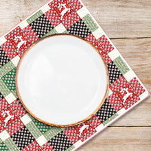 Load image into Gallery viewer, 2Pcs Mandala Diamond Painting Placemat Rectangular Diamond Dot Kits for Home
