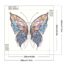 Load image into Gallery viewer, Diamond Painting - Partial Special Shaped - fantasy wings (30*30CM)
