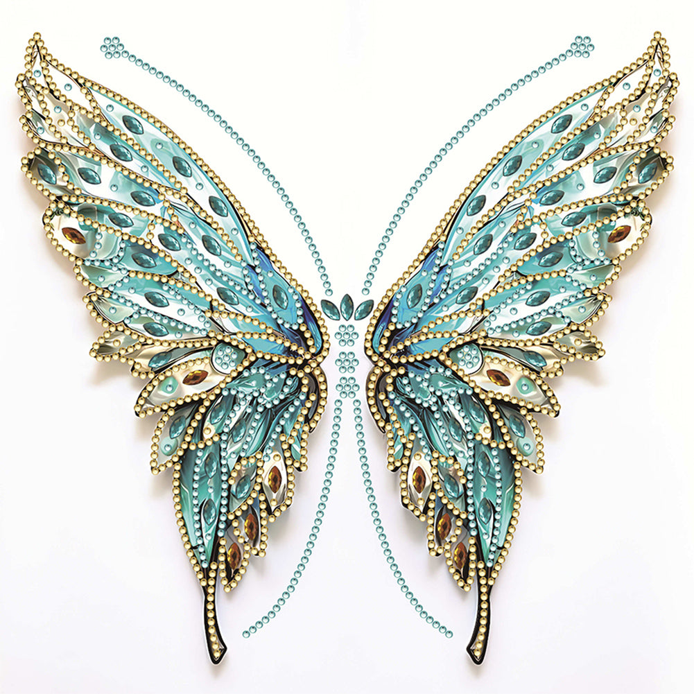 Diamond Painting - Partial Special Shaped - fantasy wings (30*30CM)