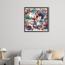 Load image into Gallery viewer, AB Diamond Painting - Full Round - cooking woman (40*40CM)
