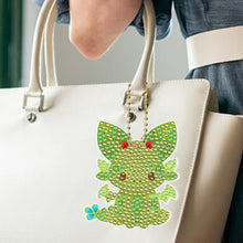 Load image into Gallery viewer, PVC Double Sided Special Shaped Cartoon Pattern Full Drill Keyring for Beginners
