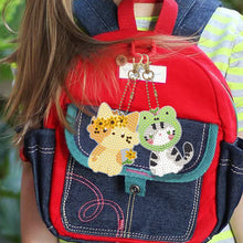 Load image into Gallery viewer, PVC Double Sided Special Shaped Cartoon Pattern Full Drill Keyring for Beginners
