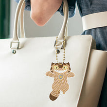 Load image into Gallery viewer, PVC Double Sided Special Shaped Cartoon Pattern Full Drill Keyring for Beginners
