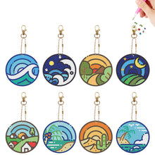 Load image into Gallery viewer, PVC Double Sided Special Shaped Cartoon Pattern Full Drill Keyring for Beginners
