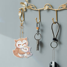 Load image into Gallery viewer, PVC Double Sided Special Shaped Cartoon Pattern Full Drill Keyring for Beginners
