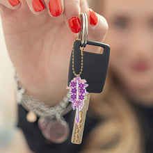 Load image into Gallery viewer, PVC Double Sided Special Shaped Cartoon Pattern Full Drill Keyring for Beginners
