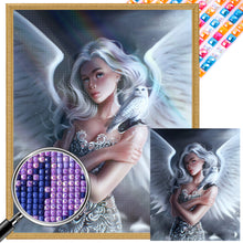 Load image into Gallery viewer, Diamond Painting - Full Square - angel girl (40*50CM)
