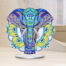 Load image into Gallery viewer, PVC Round Special Shaped Mandala Pattern Diamond Painting Desktop Decorations
