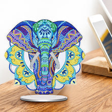 Load image into Gallery viewer, PVC Round Special Shaped Mandala Pattern Diamond Painting Desktop Decorations
