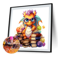 Load image into Gallery viewer, Diamond Painting - Full Square - little dragon man (40*40CM)
