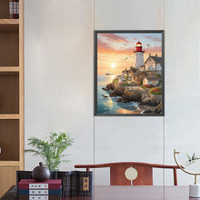 Load image into Gallery viewer, Diamond Painting - Full Square - lighthouse (40*50CM)
