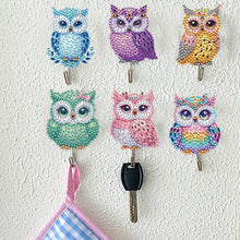 Load image into Gallery viewer, 6Pcs Animal Diamond Painting Hooks Diamond Art Craft Wall Hooks DIY Crafts Decor
