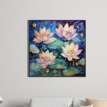 Load image into Gallery viewer, Diamond Painting - Full Round - color lotus (30*30CM)

