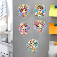 Load image into Gallery viewer, 6Pcs Special Shape Cartoon Fridge Stickers Diamond Painting Magnets Refrigerator
