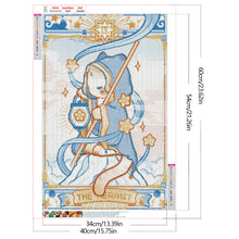 Load image into Gallery viewer, Diamond Painting - Full Round - Cute Cat Tarot Cards (40*60CM)
