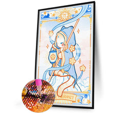 Load image into Gallery viewer, Diamond Painting - Full Round - Cute Cat Tarot Cards (40*60CM)

