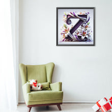 Load image into Gallery viewer, Diamond Painting - Full Round - Lily letter Z (40*40CM)
