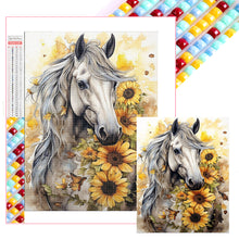 Load image into Gallery viewer, Diamond Painting - Full Square - horse (40*50CM)
