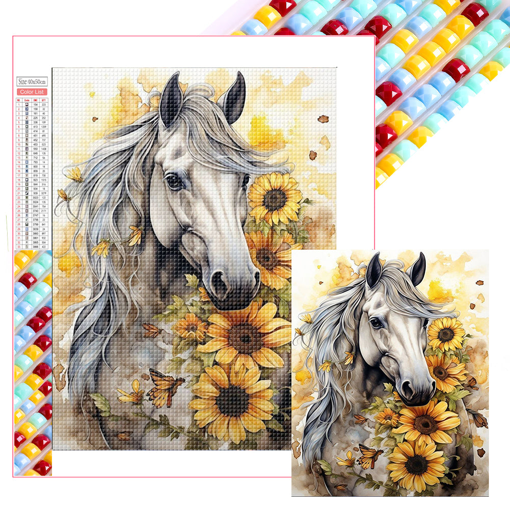 Diamond Painting - Full Square - horse (40*50CM)