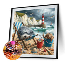 Load image into Gallery viewer, Diamond Painting - Full Square - Seaside resort (40*40CM)
