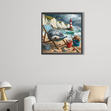 Load image into Gallery viewer, Diamond Painting - Full Square - Seaside resort (40*40CM)
