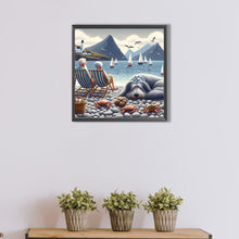 Load image into Gallery viewer, Diamond Painting - Full Square - Seaside resort (40*40CM)
