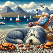 Load image into Gallery viewer, Diamond Painting - Full Square - Seaside resort (40*40CM)
