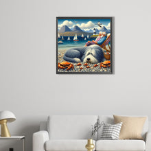 Load image into Gallery viewer, Diamond Painting - Full Square - Seaside resort (40*40CM)

